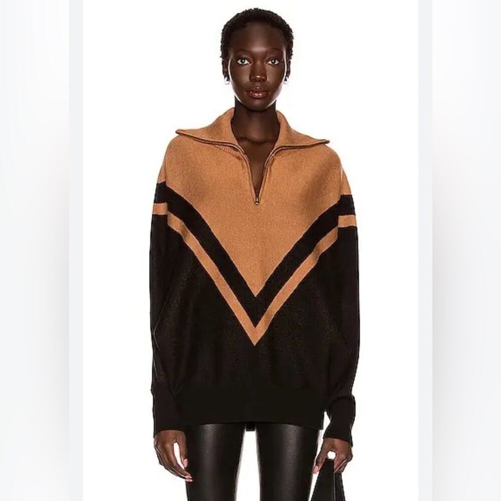 SER.O.YA  Abi Sweater In Tan Size:M